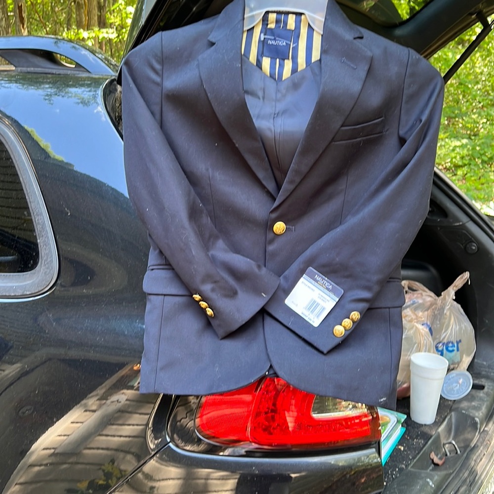 Boys Nautica Blazer. Never worn